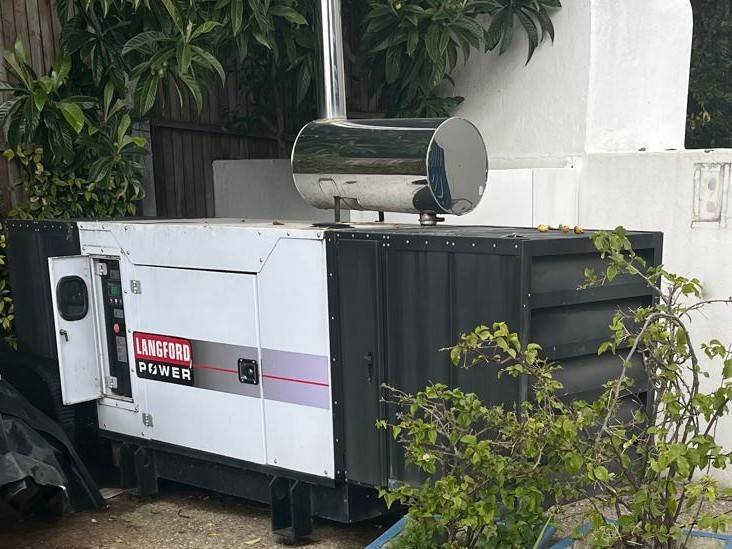 FAW 20KVA Silent Generator Single Phase incl Change over Switch and DB board