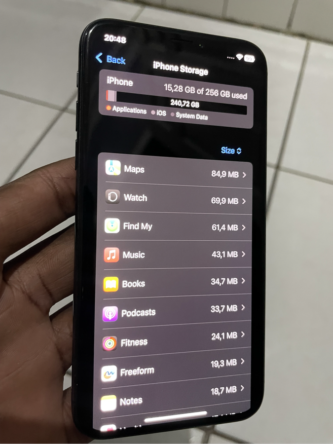 IPHONE XS 256 GB