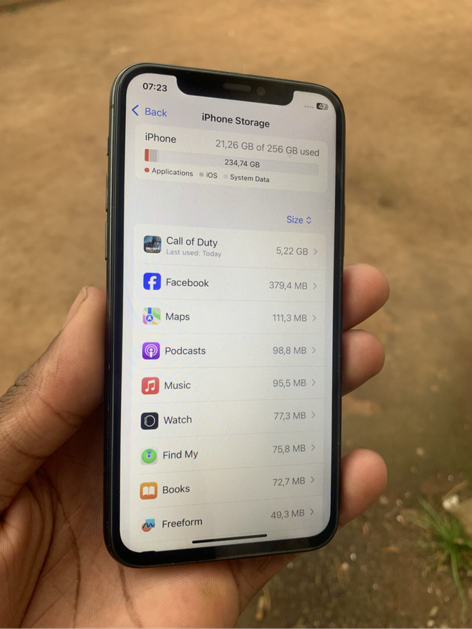 IPHONE 11 pro 256 GB