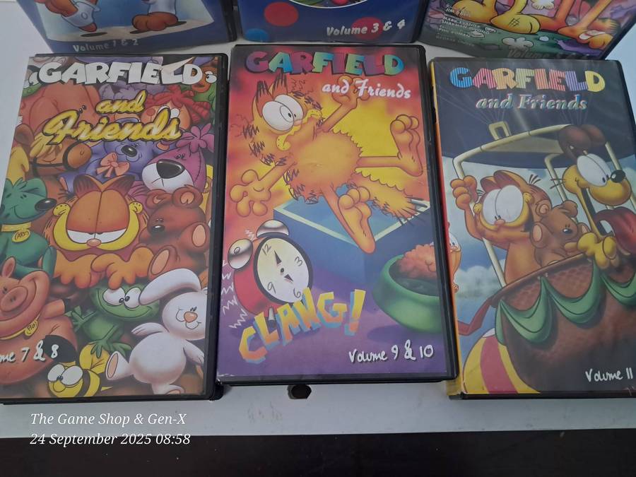 VHS:  Garfield & Friends Volume 1 -12 1997/1998