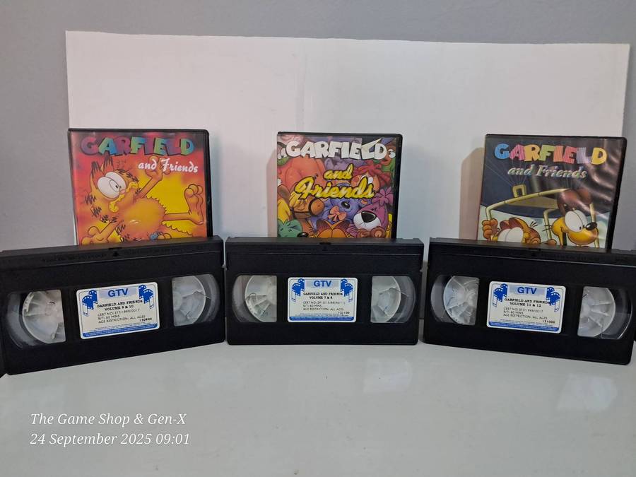VHS:  Garfield & Friends Volume 1 -12 1997/1998