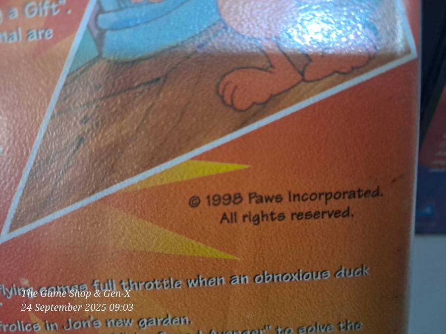 VHS:  Garfield & Friends Volume 1 -12 1997/1998