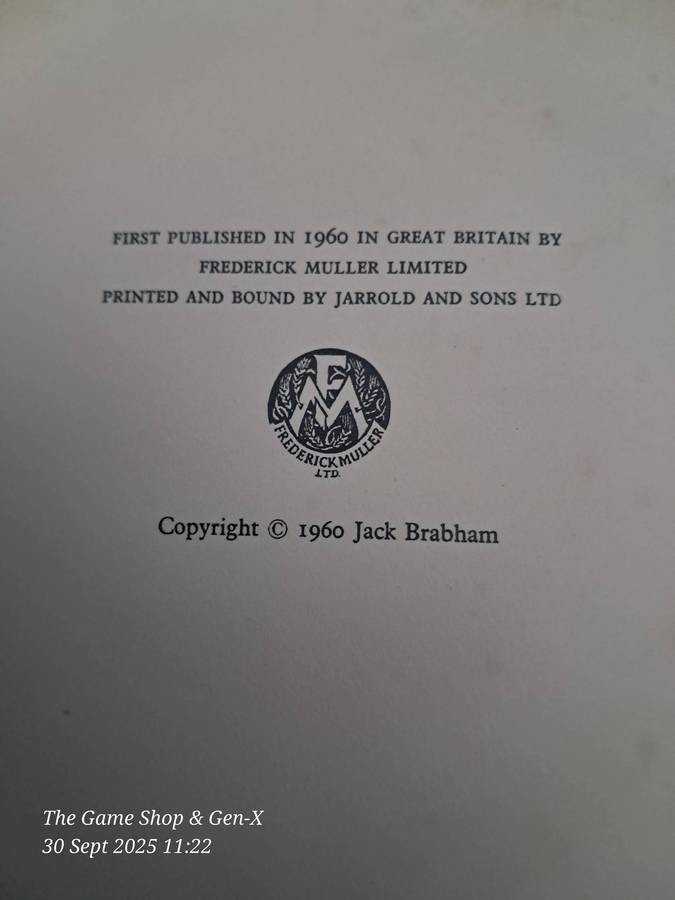 Book: Jack Brabham's Motor Racing Book
