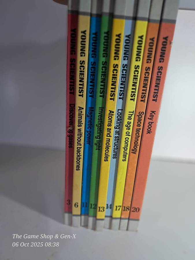 Vintage Young Scientist Books - 1992