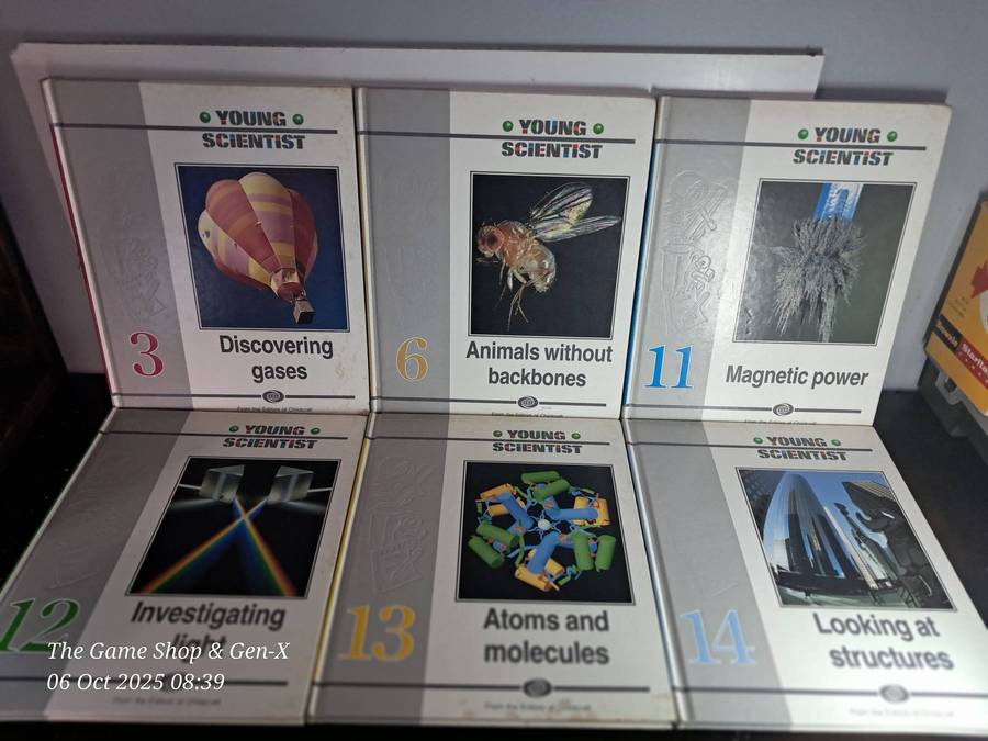 Vintage Young Scientist Books - 1992