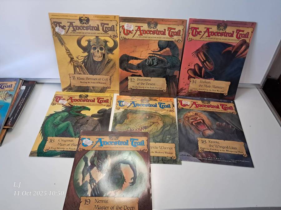 The Ancestral Trail childrens magazine - 1992 - 1994