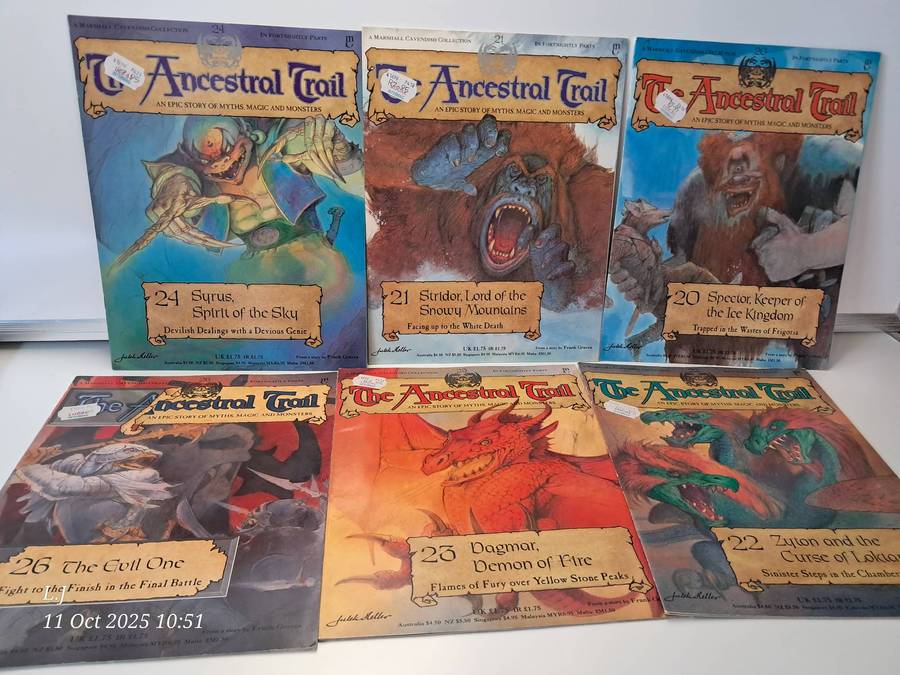 The Ancestral Trail childrens magazine - 1992 - 1994