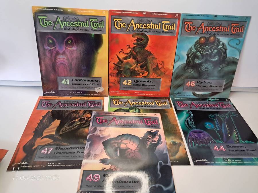 The Ancestral Trail childrens magazine - 1992 - 1994