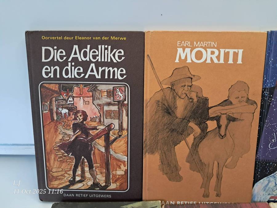 Job-lot Afrikaans young Adults story books