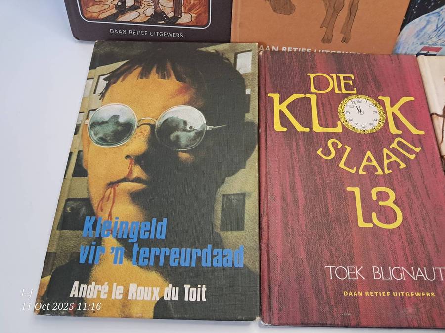 Job-lot Afrikaans young Adults story books