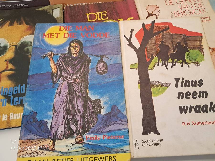Job-lot Afrikaans young Adults story books