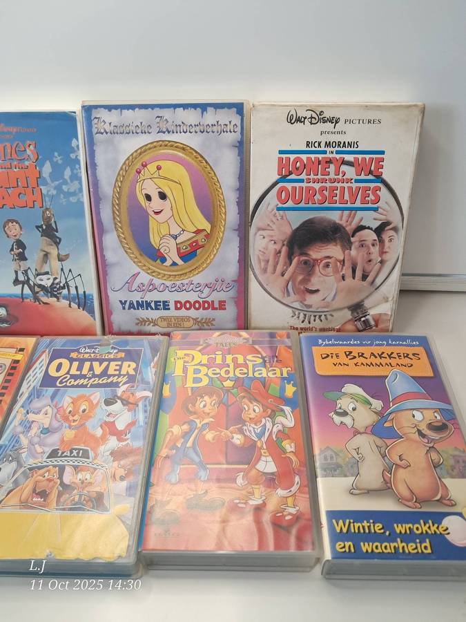 Job-Lot VHS Tapes