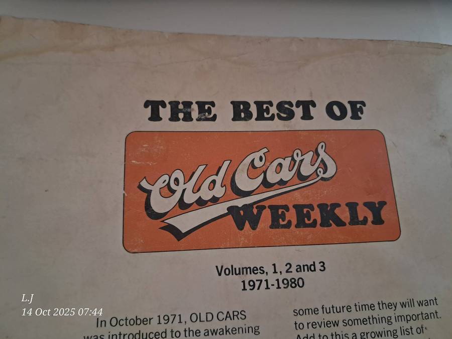 Vintage - Book: The Best of Old Cars Weekly