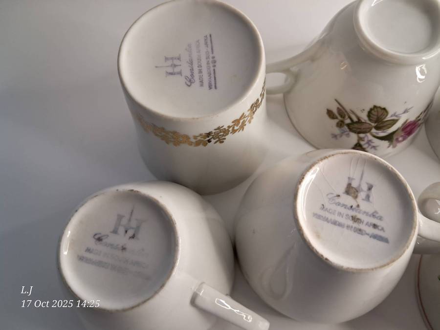 Vintage Tea Cups - 7 in total