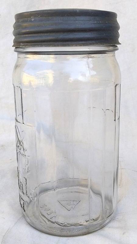 Antique Buffalo Salt Jar