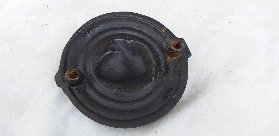 Victorian Era Antique small Cast Iron Figural Door Knockers.