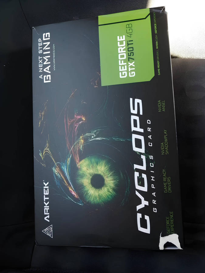 Arktek GTX 750 Ti 4GB Graphics Card  Used, Gaming GPU