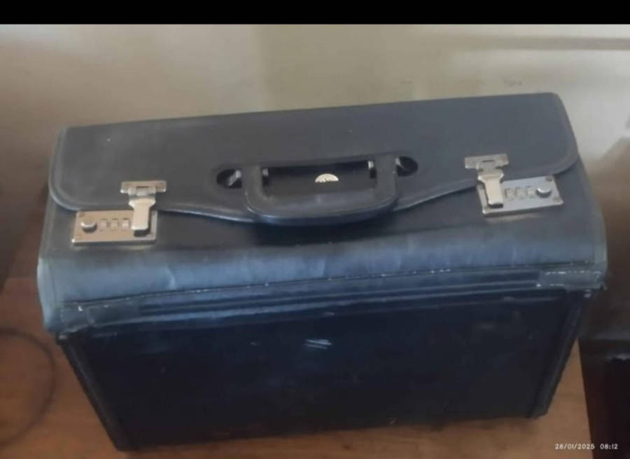 Leather Lawyer briefcase