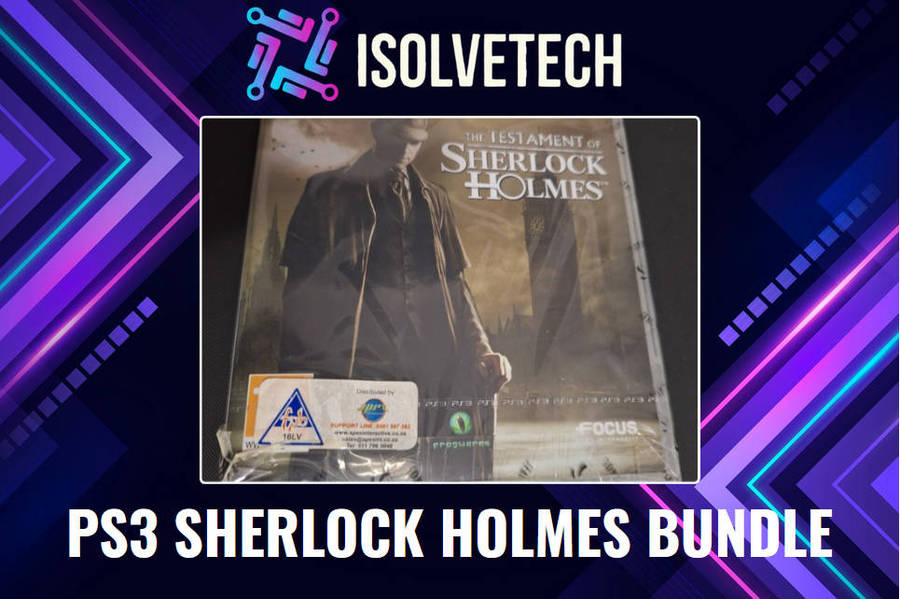 PS3 Sherlock Holmes Bundle - BRAND NEW