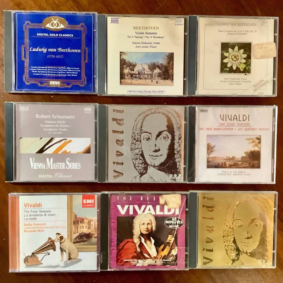 Classical CD Bundle  Chopin, Beethoven, Mozart, Karajan, Baroque  (52 Discs @ R5/CD)