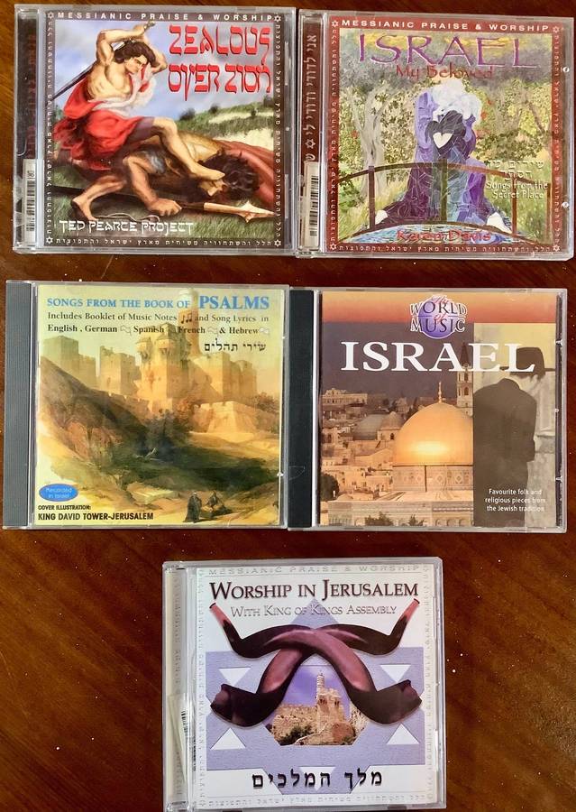 Messianic Worship CD Bundle  Paul Wilbur, Galilee of the Nations, Karen Davis (14 Discs @ R5/CD)