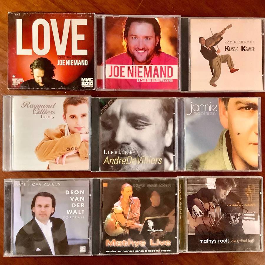 SA Local and Afrikaans CD Bundle  Laurika Rauch, Theuns Jordaan, Dozi, David Kramer(25 Discs @R5/CD)