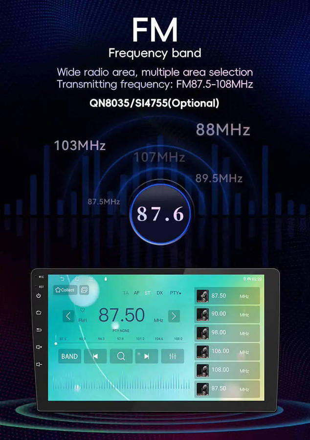 Toyota Corolla Cross 2019 - 2024 Premium 9" QLED 4GB 64G Android Head Navi Unit, DSP, Carplay