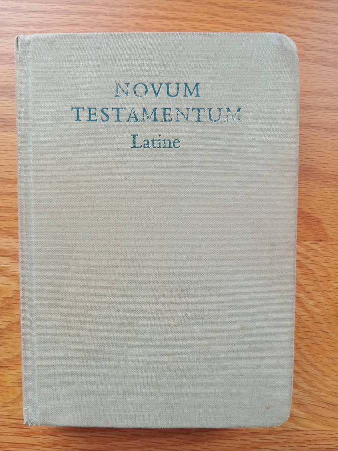 NOVUM TESTAMENTUM: Latin New Testament