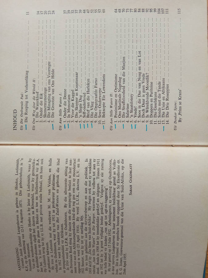 ESSAYS - LANGENHOVEN