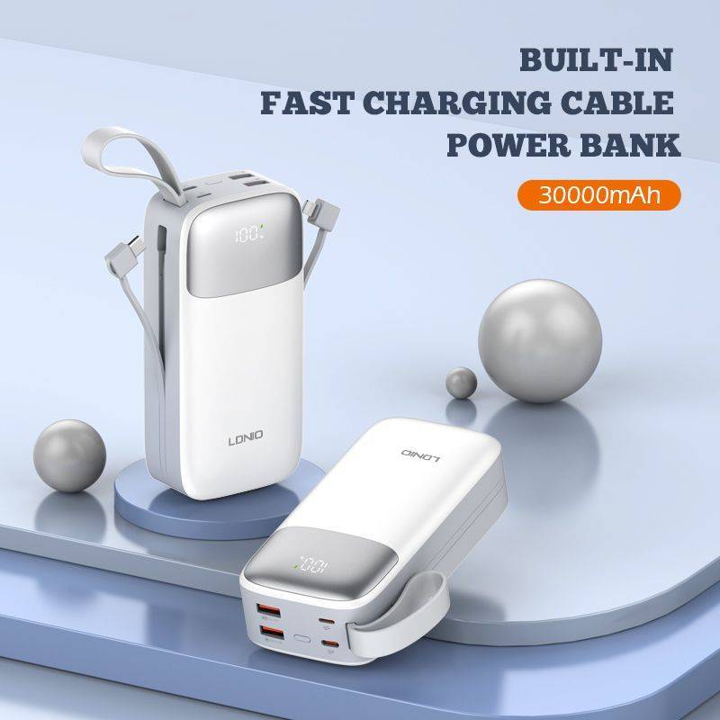 LDNIO 30000mah Ultra-long Battery Powerbank PQ-30