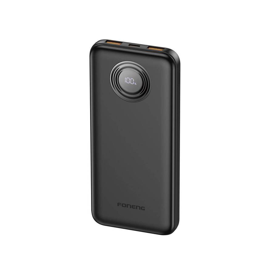 10,000 mAh 22.5W fast charging power bank Black