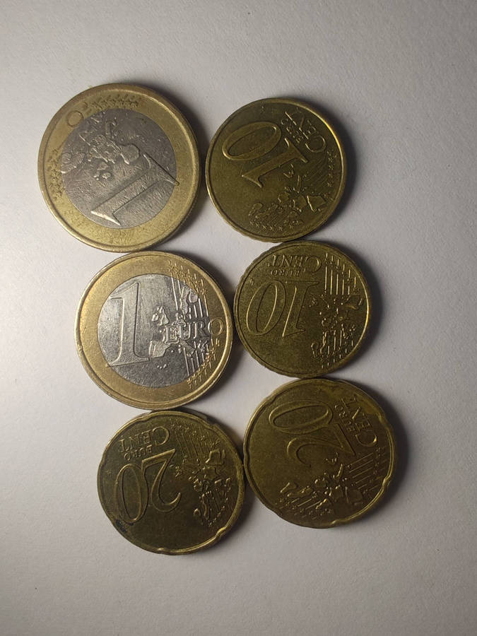 EURO COIN LOT 6x Coins