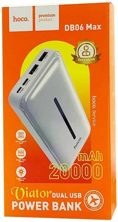 Hoco DB06 Max 20000mAh  White