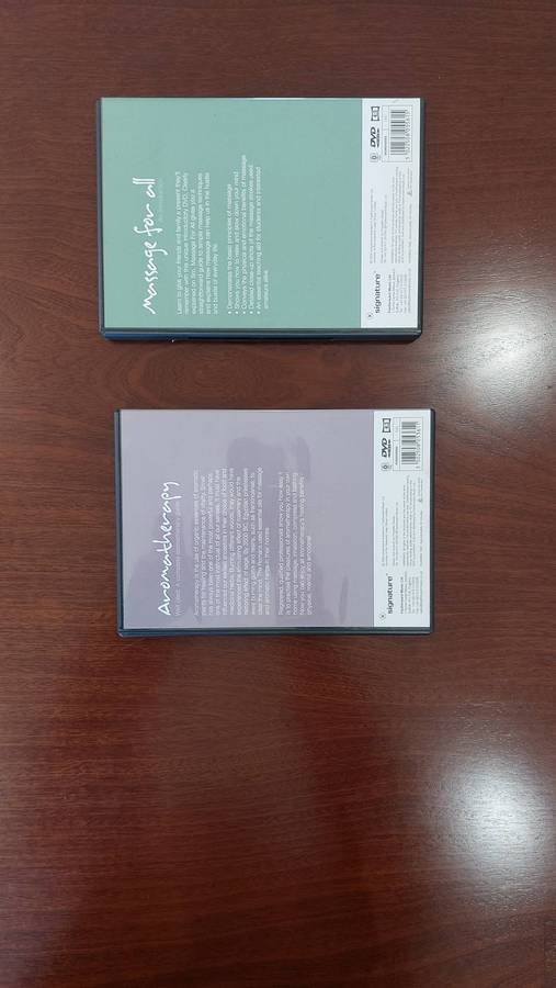 DVD's - Massage for All & Aromatherapy
