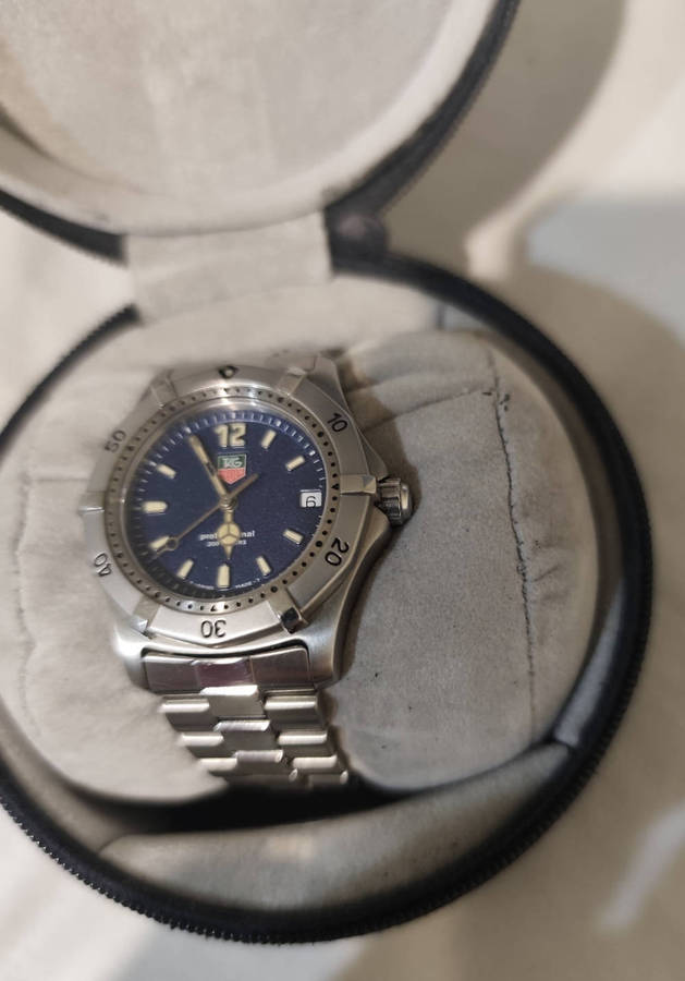 Tag Heuer 2000 Professional Series Watch  Fully Serviced, Excellent Condition!