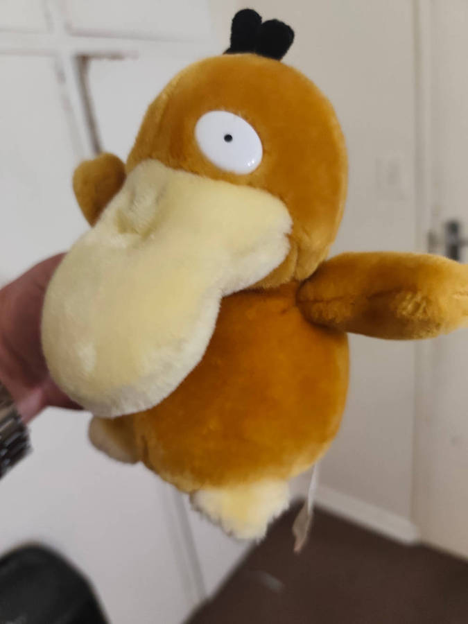 Pokémon Center Psyduck Plush  Mint with Tags (Approx. 1011")