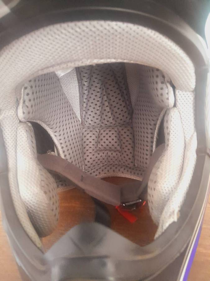 Premium Blue Vega Motocross Helmet  Pro-Level Safety & Style!