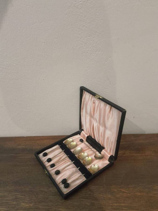 Berg vintage Gold-Plated Spoon Set  Premium Quality