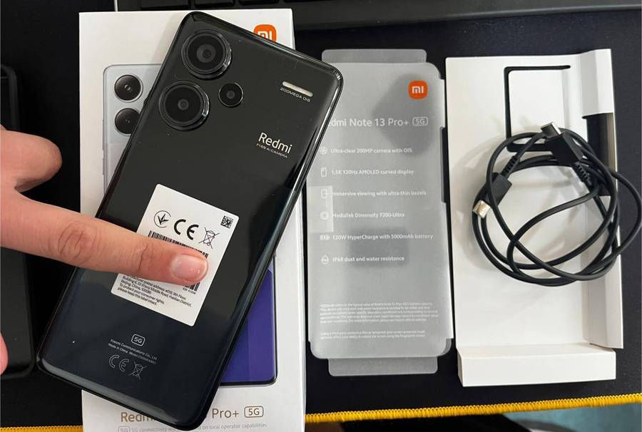 Redmi Note 13 Pro+ [5G] (Brand changed from Xiomi to Redmi)