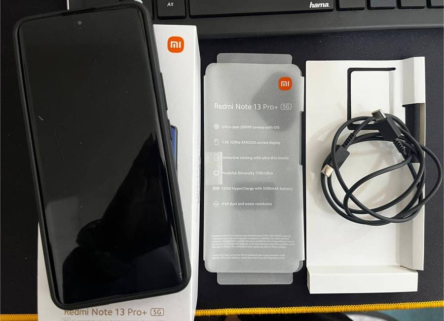 Redmi Note 13 Pro+ [5G] (Brand changed from Xiomi to Redmi)