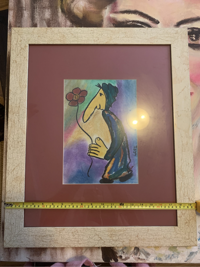 BID NOW on a One-of-a-Kind Original Artwork by Levi! 