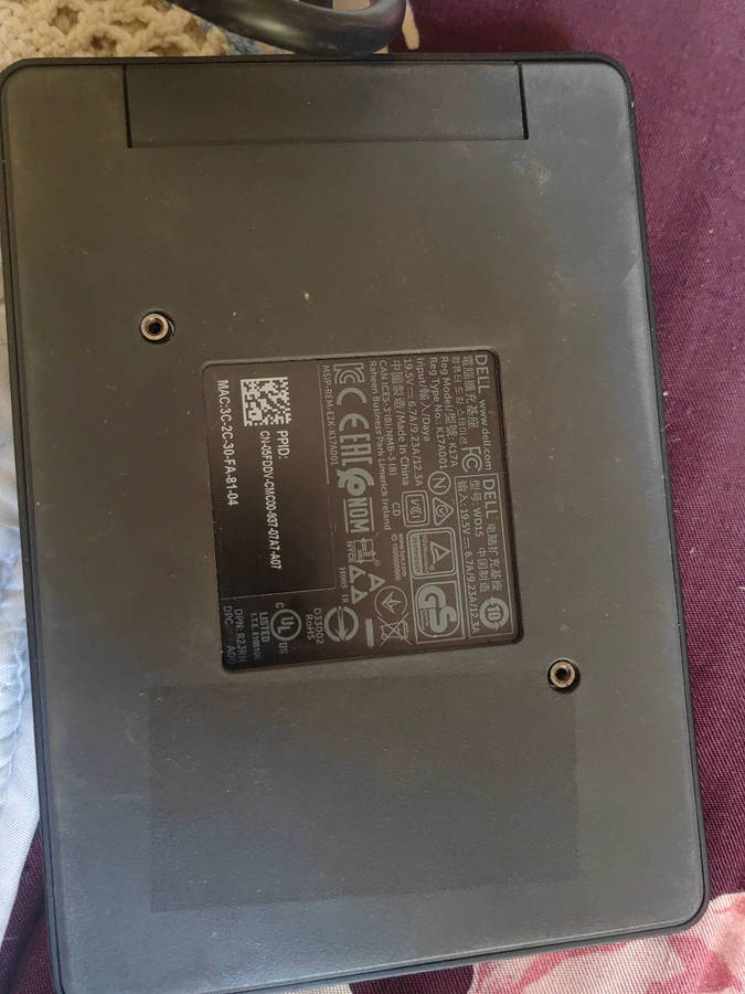 Selling Dell WD15 dock