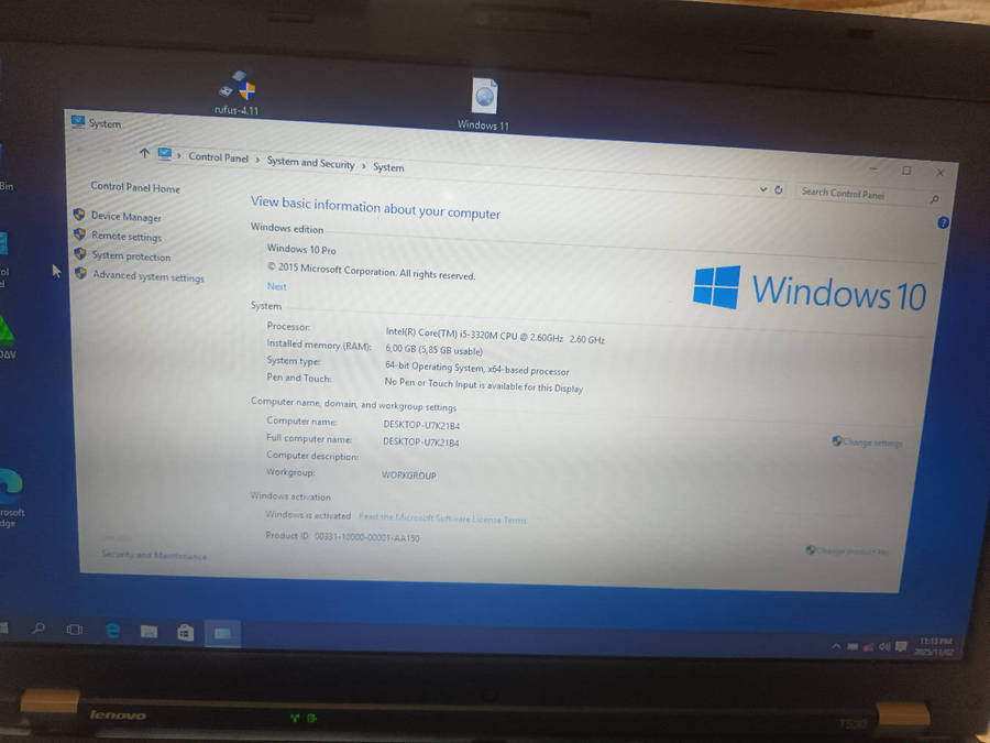 Selling Lenovo T530 core i5 laptop