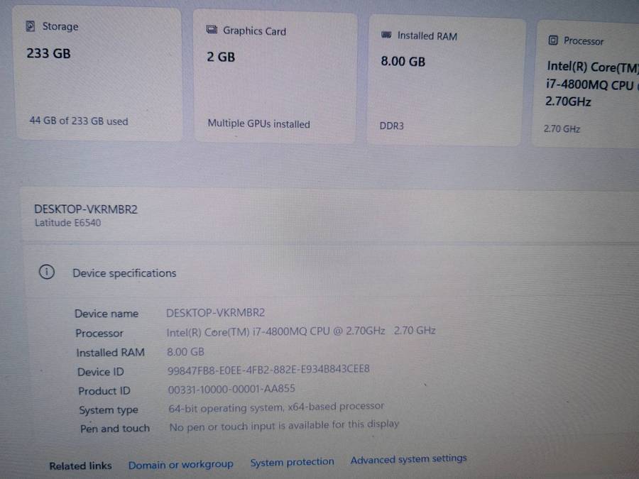 selling dell core i7 gaming laptop