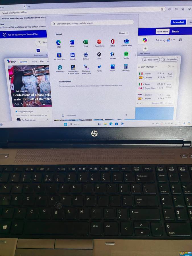 Selling hp Probook 650 core i5 laptop