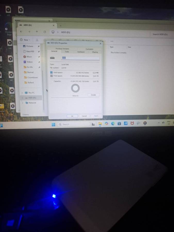 Portable External SSD Hard Drive  4TB High-Speed USB 3.1 Solid State