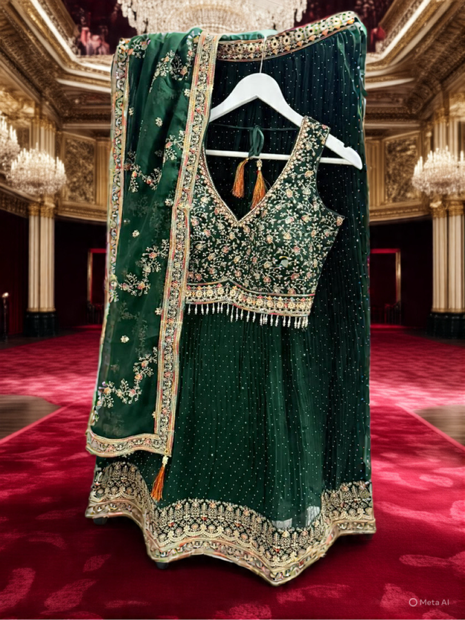 Exquisite designer Lehenga