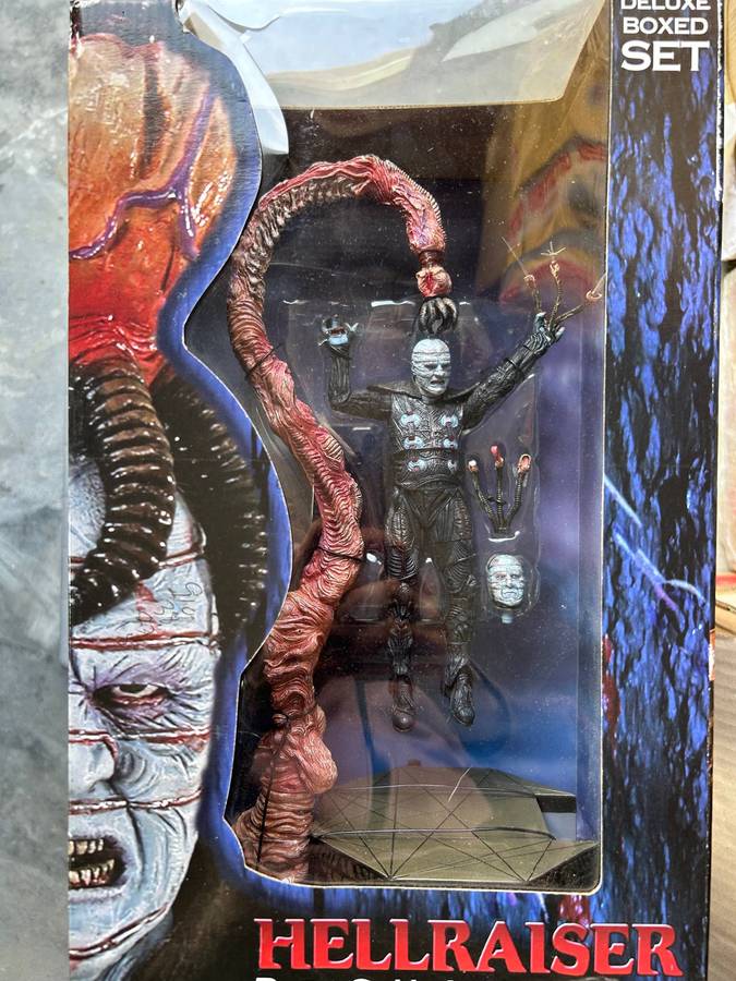 SPAWN Hellraiser Cenobites figures x 5, LOT. Opened, boxes damaged.