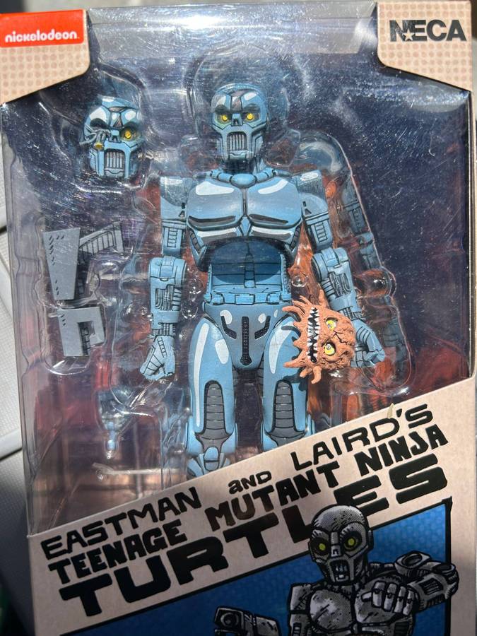 NECA Ninja Turtles TMNT figure lot x 3, Mummy mikey, comic mikey, utrom opened