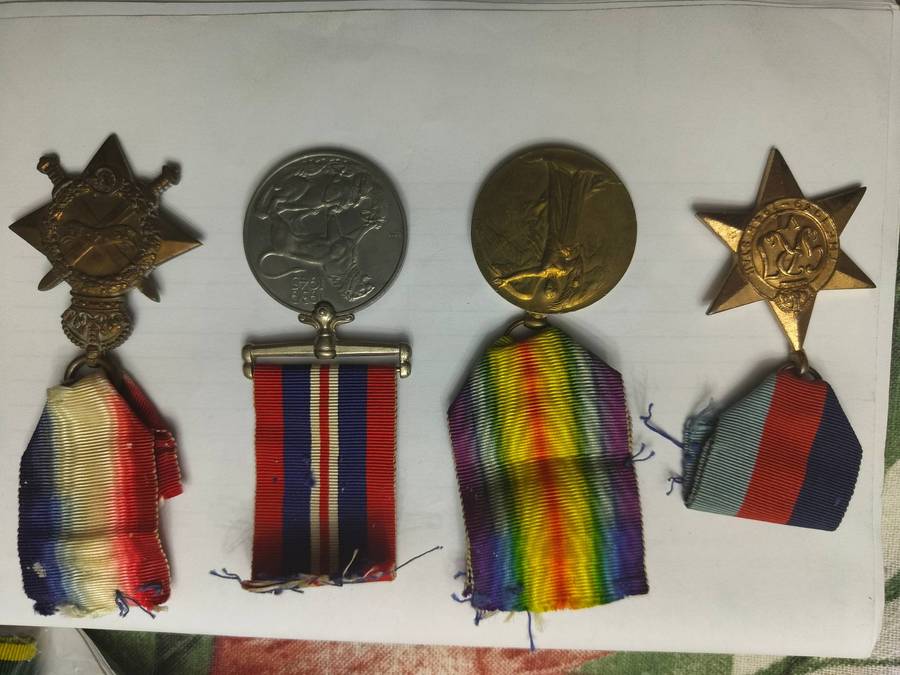 War medals collection